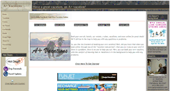 Desktop Screenshot of aplusvacations.com